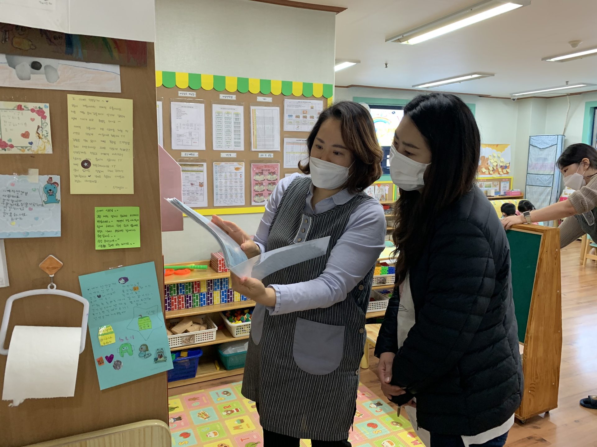 교사 연수 및 컨설팅 장면